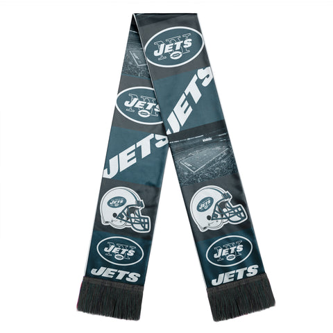 New York Jets Scarf Printed Bar Design - Team Fan Cave