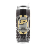 Purdue Boilermakers Stainless Steel Thermo Can - 16.9 ounces - Team Fan Cave