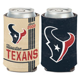 Houston Texans Can Cooler Vintage Design Special Order
