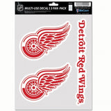 Detroit Red Wings Decal Multi Use Fan 3 Pack-0