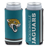 Jacksonville Jaguars Can Cooler Slim Can Design Special Order - Team Fan Cave