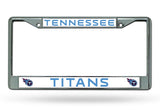 Tennessee Titans License Plate Frame Chrome - Team Fan Cave