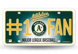 Oakland Athletics License Plate #1 Fan - Team Fan Cave