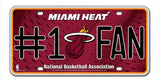 Miami Heat License Plate #1 Fan