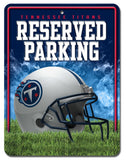 Tennessee Titans Sign Metal Parking - Special Order