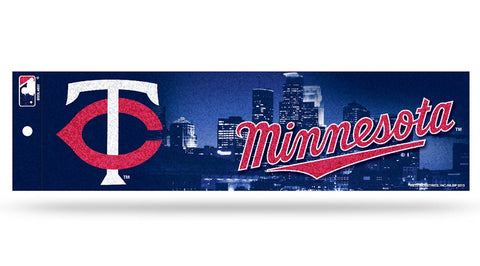 Minnesota Twins Decal Bumper Sticker Glitter - Team Fan Cave