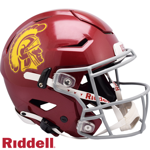 USC Trojans Helmet Riddell Authentic Full Size SpeedFlex Style-0