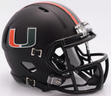 Miami Hurricanes Helmet Riddell Authentic Full Size Speed Style Miami Nights Design