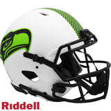 Seattle Seahawks Helmet Riddell Authentic Full Size Speed Style Lunar Eclipse Alternate - Team Fan Cave