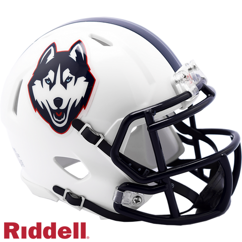Connecticut Huskies Helmet Riddell Replica Mini Speed Style-0