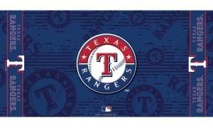 Texas Rangers Towel 30x60 Beach Style Alternate Design - Team Fan Cave