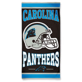 Carolina Panthers Towel 30x60 Beach Style - Team Fan Cave