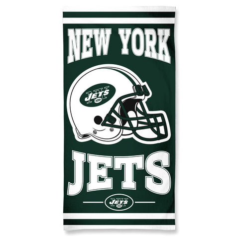 New York Jets Towel 30x60 Beach Style - Team Fan Cave