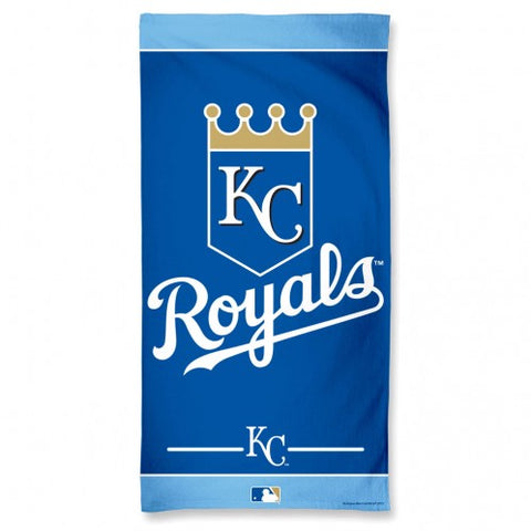 Kansas City Royals Towel 30x60 Beach Style - Team Fan Cave