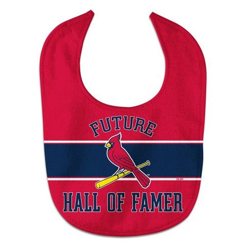 St. Louis Cardinals Baby Bib All Pro Style Future Hall of Famer - Team Fan Cave