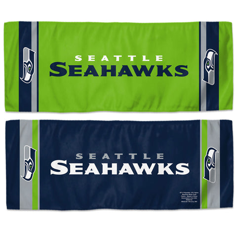 Seattle Seahawks Cooling Towel 12x30 - Team Fan Cave