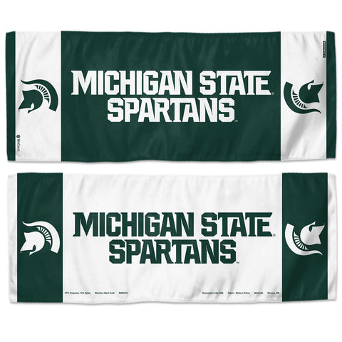 Michigan State Spartans Cooling Towel 12x30 - Team Fan Cave