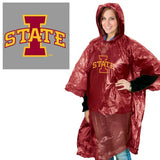 Iowa State Cyclones Rain Poncho - Team Fan Cave