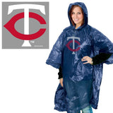 Minnesota Twins Rain Poncho - Team Fan Cave