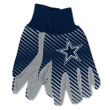 Dallas Cowboys Two Tone Adult Size Gloves-0