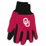 Oklahoma Sooners Two Tone Gloves - Adult