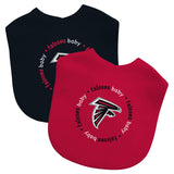 Atlanta Falcons Baby Bib 2 Pack-0