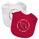 Arizona Cardinals Baby Bib 2 Pack-0