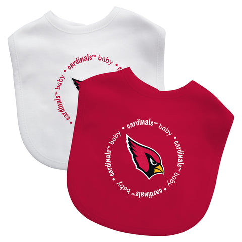 Arizona Cardinals Baby Bib 2 Pack-0