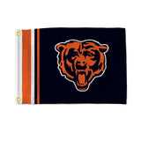 Chicago Bears Flag 12x17 Striped Utility-0