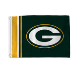 Green Bay Packers Flag 12x17 Striped Utility-0