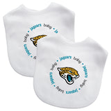 Jacksonville Jaguars Baby Bib 2 Pack-0