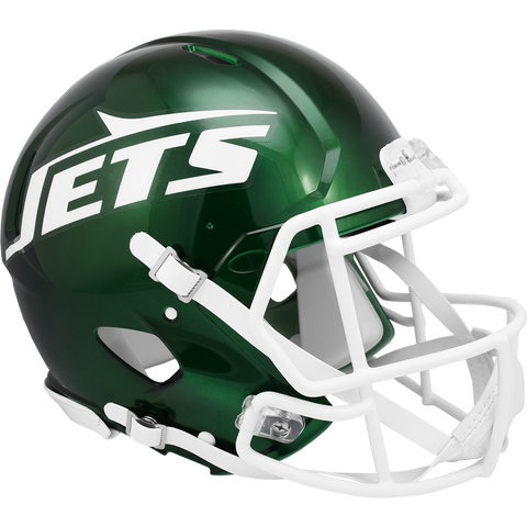 New York Jets Helmet Riddell Authentic Full Size Speed Style On-Field Alternate 2023 Tribute Legacy - Special Order-0