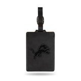 Detroit Lions Luggage Tag Laser Engraved
