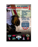 2013 College World Series Poster - Catch the Action - Team Fan Cave
