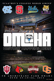 2013 College World Series Poster - Welcome to Omaha - Team Fan Cave
