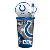 Indianapolis Colts Helmet Cup 32oz Plastic with Straw