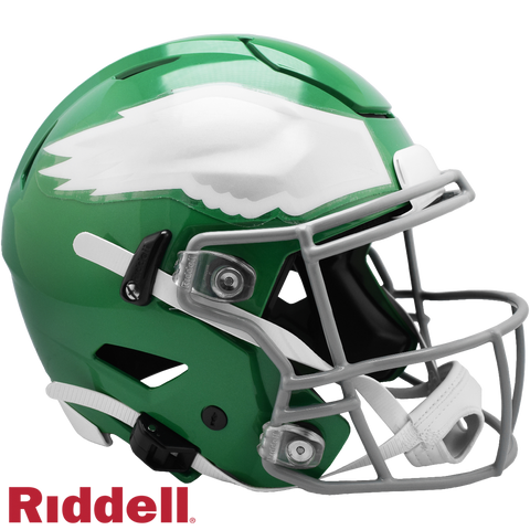 Philadelphia Eagles Helmet Riddell Authentic Full Size SpeedFlex Style On-Field Alternate 2023 - Special Order-0