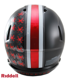 Ohio State Buckeyes Helmet Riddell Authentic Full Size Speed Style Black Alternate
