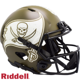 Tampa Bay Buccaneers Helmet Riddell Authentic Full Size Speed Style Salute To Service
