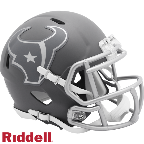 Houston Texans Helmet Riddell Replica Mini Speed Style Slate Alternate-0
