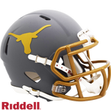 Texas Longhorns Helmet Riddell Replica Mini Speed Style Slate Alternate-0