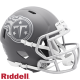 Tennessee Titans Helmet Riddell Replica Mini Speed Style Slate Alternate-0