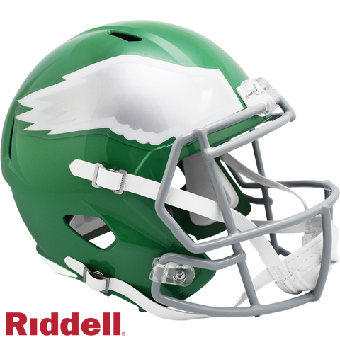 Philadelphia Eagles Helmet Riddell Replica Full Size Speed Style On-Field Alternate 2023-0