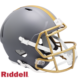 Cleveland Browns Helmet Riddell Replica Full Size Speed Style Slate Alternate-0