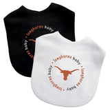Texas Longhorns Baby Bib 2 Pack-0