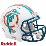 Miami Dolphins Helmet Riddell Replica Mini Speed Style 1980-1996 T/B
