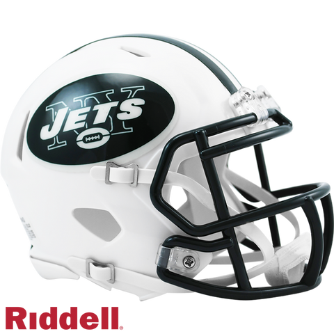 New York Jets Helmet Riddell Replica Mini Speed Style 1998-2018 T/B